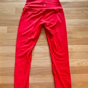 Lululemon Women's Red Leggings